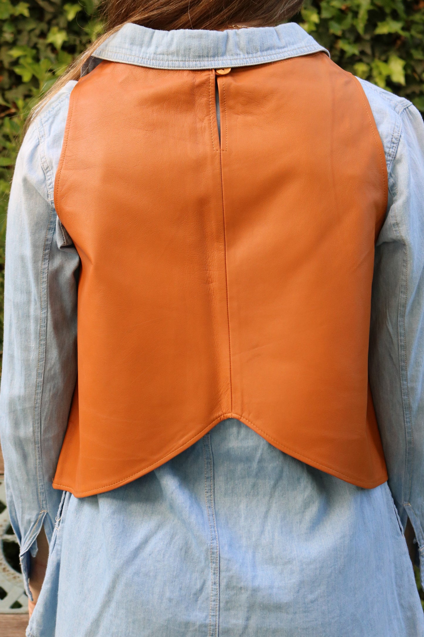 Top Chaleco Cuero